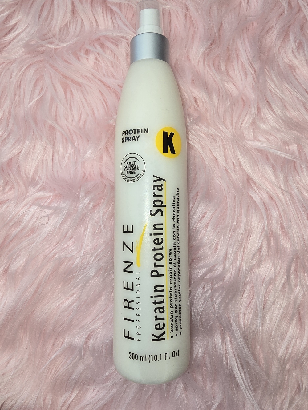 Keratin Protein Spray - White